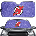 New Jersey Devils NHL Car Windshield Sun Shade Universal Fit Sunshade