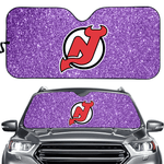 New Jersey Devils NHL Car Windshield Sun Shade Universal Fit Sunshade