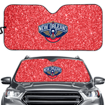 New Orleans Pelicans NBA Car Windshield Sun Shade Universal Fit Sunshade