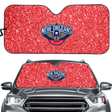 New Orleans Pelicans NBA Car Windshield Sun Shade Universal Fit Sunshade