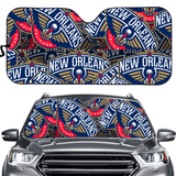 New Orleans Pelicans NBA Car Windshield Sun Shade Universal Fit Sunshade