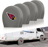 Arizona Cardinals NFL Tire Covers Set of 4 or 2 for RV Wheel Trailer Camper Motorhome