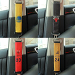 NBA One Pair Car Seat Belt Cover Shoulder Pad Cushion