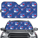 New York Rangers NHL Car Windshield Sun Shade Universal Fit Sunshade