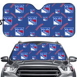 New York Rangers NHL Car Windshield Sun Shade Universal Fit Sunshade