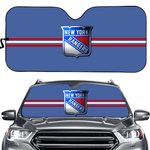 New York Rangers NHL Car Windshield Sun Shade Universal Fit Sunshade