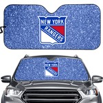 New York Rangers NHL Car Windshield Sun Shade Universal Fit Sunshade