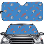 Oklahoma City Thunder NBA Car Windshield Sun Shade Universal Fit Sunshade