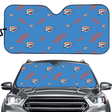 Oklahoma City Thunder NBA Car Windshield Sun Shade Universal Fit Sunshade