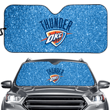 Oklahoma City Thunder NBA Car Windshield Sun Shade Universal Fit Sunshade