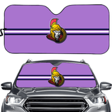 Ottawa Senators NHL Car Windshield Sun Shade Universal Fit Sunshade