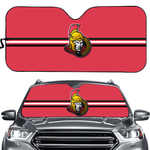 Ottawa Senators NHL Car Windshield Sun Shade Universal Fit Sunshade