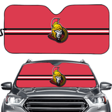 Ottawa Senators NHL Car Windshield Sun Shade Universal Fit Sunshade
