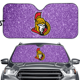 Ottawa Senators NHL Car Windshield Sun Shade Universal Fit Sunshade