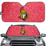 Ottawa Senators NHL Car Windshield Sun Shade Universal Fit Sunshade