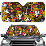 Ottawa Senators NHL Car Windshield Sun Shade Universal Fit Sunshade