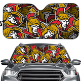 Ottawa Senators NHL Car Windshield Sun Shade Universal Fit Sunshade