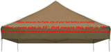 Akron Zips NCAA Popup Tent Top Canopy Cover