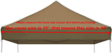 Los Angeles Clippers NBA Popup Tent Top Canopy Replacement Cover