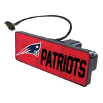 New England Patriots NFL Hitch Cover LED Brake Light for Trailer