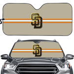 San Diego Padres MLB Car Windshield Sun Shade Universal Fit Sunshade