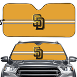San Diego Padres MLB Car Windshield Sun Shade Universal Fit Sunshade