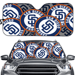San Diego Padres MLB Car Windshield Sun Shade Universal Fit Sunshade