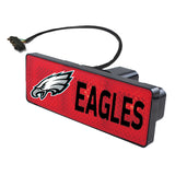 Philadelphia Eagles NFL Hitch Cover LED Brake Light for Trailer