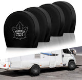 Toronto Maple Leafs NHL Tire Covers Set of 4 or 2 for RV Wheel Trailer Camper Motorhome