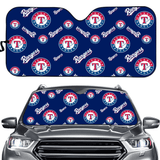Texas Rangers MLB Car Windshield Sun Shade Universal Fit Sunshade