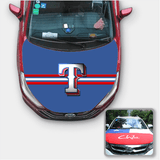 Texas Rangers MLB Car Auto Hood Engine Cover Protector