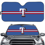 Texas Rangers MLB Car Windshield Sun Shade Universal Fit Sunshade