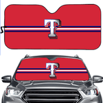 Texas Rangers MLB Car Windshield Sun Shade Universal Fit Sunshade