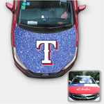 Texas Rangers MLB Car Auto Hood Engine Cover Protector