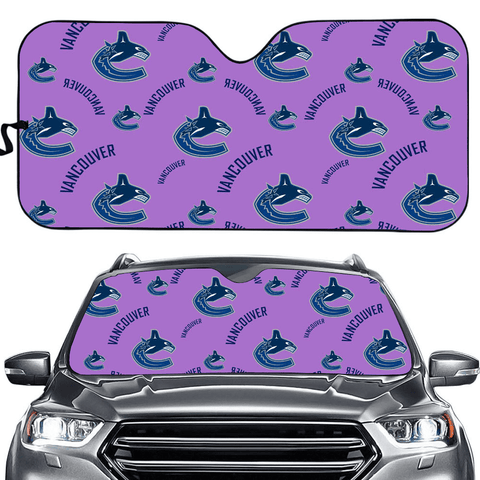 Vancouver Canucks NHL Car Windshield Sun Shade Universal Fit Sunshade