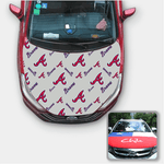 Atlanta Braves MLB Car Auto Hood Engine Cover Protector