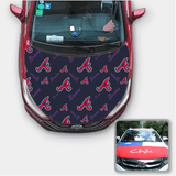 Atlanta Braves MLB Car Auto Hood Engine Cover Protector