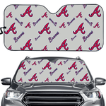 Atlanta Braves MLB Car Windshield Sun Shade Universal Fit Sunshade