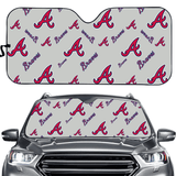 Atlanta Braves MLB Car Windshield Sun Shade Universal Fit Sunshade