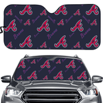 Atlanta Braves MLB Car Windshield Sun Shade Universal Fit Sunshade