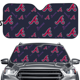 Atlanta Braves MLB Car Windshield Sun Shade Universal Fit Sunshade