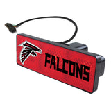 Atlanta Falcons NFL Hitch Cover LED Brake Light for Trailer