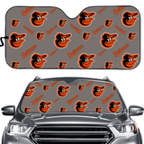 Baltimore Orioles MLB Car Windshield Sun Shade Universal Fit Sunshade