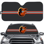 Baltimore Orioles MLB Car Windshield Sun Shade Universal Fit Sunshade