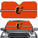 Baltimore Orioles MLB Car Windshield Sun Shade Universal Fit Sunshade