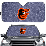 Baltimore Orioles MLB Car Windshield Sun Shade Universal Fit Sunshade