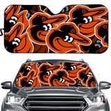Baltimore Orioles MLB Car Windshield Sun Shade Universal Fit Sunshade