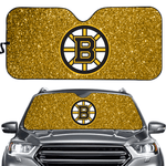 Boston Bruins NHL Car Windshield Sun Shade Universal Fit Sunshade