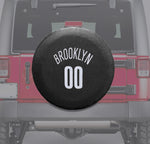 Brooklyn Nets NBA Spare Tire Cover