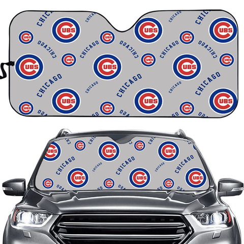 Chicago Cubs MLB Car Windshield Sun Shade Universal Fit Sunshade